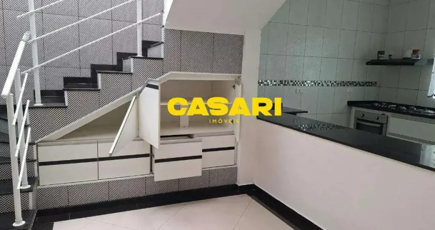 Sobrado com 4 dormitórios à venda, 166 m² - nova petrópolis - são bernardo do campo/sp