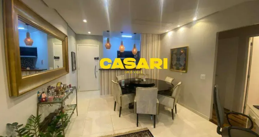 Apartamento com 2 dormitórios à venda, 87 m² - centro - são bernardo do campo/sp