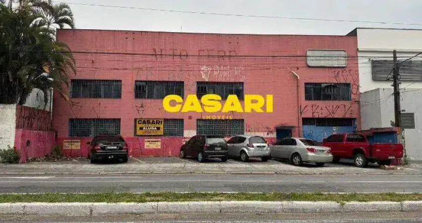 Galpão, 1443 m² - venda por R$ 5.500.000,00 ou aluguel por R$ 23.600,00/mês - Planalto - São Bernardo do Campo/SP