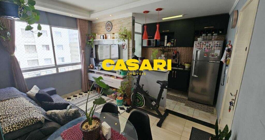 Apartamento com 2 dormitórios à venda, 43 m² - Canhema - Diadema/SP