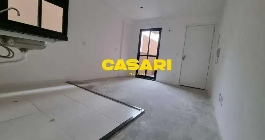 Apartamento com 2 dormitórios à venda, 52 m² - Campestre - Santo André/SP