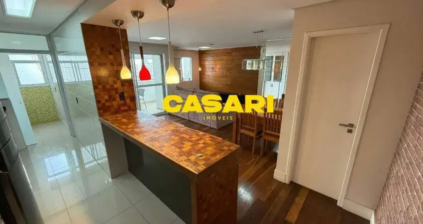 Apartamento com 2 Suítes e Varanda Gourmet para Aluguel – 93 m² – Santa Paula – São Caetano do Sul/SP