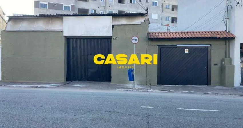 Galpão, 263 m² - venda por R$ 1.600.000,00 ou aluguel por R$ 13.780,00/mês - Santa Paula - São Caetano do Sul/SP