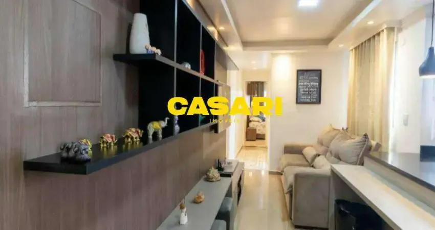 Cobertura à venda com 2 dormitórios, suíte e planejados – 105 m² vila assunção - santo andré/sp