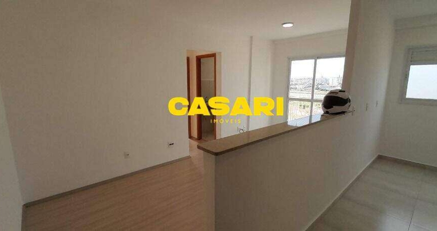 Apartamento com 2 dormitórios à venda, 51 m² - Utinga - Santo André/SP