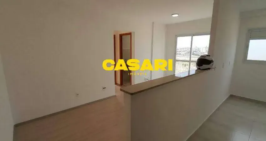 Apartamento com 2 dormitórios à venda, 51 m² - utinga - santo andré/sp