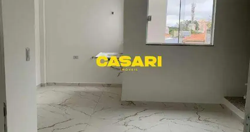 Cobertura com 2 dormitórios à venda, 105 m² - Campestre - Santo André/SP