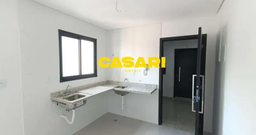 Apartamento com 2 dormitórios à venda, 50 m² - Campestre - Santo André/SP