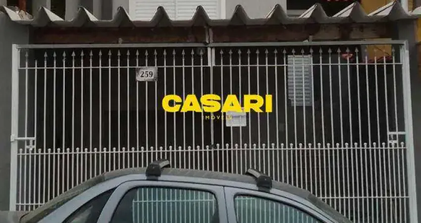 Sobrado com 2 dormitórios à venda, 123 m² - Parque Erasmo Assunção - Santo André/SP