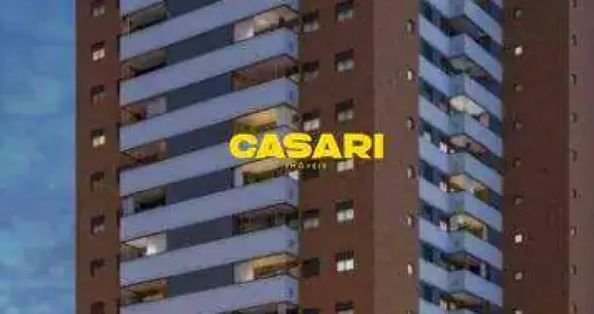 Lançamento Apartamento 2 Dormitórios (1 Suíte) com Terraço e 1 Vaga no Campestre – Santo André/SP