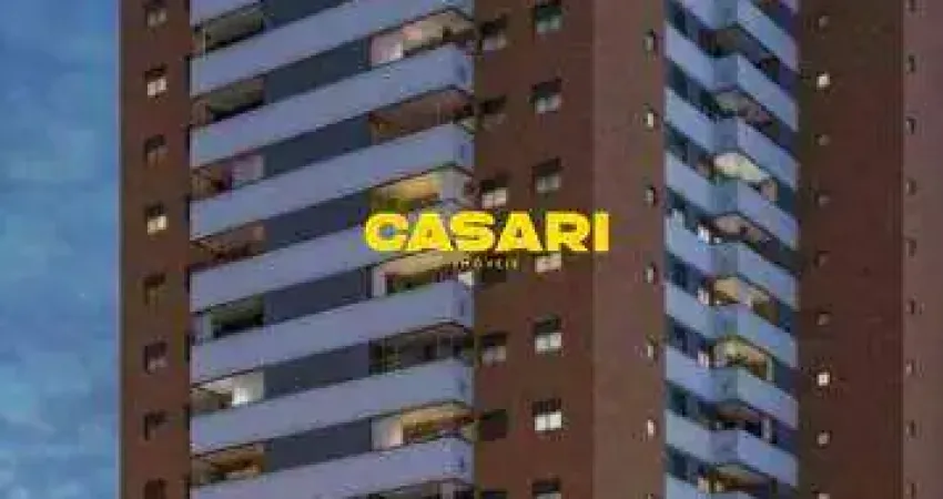 Lançamento Apartamento 2 Dormitórios (1 Suíte) com Terraço e 1 Vaga no Campestre – Santo André/SP