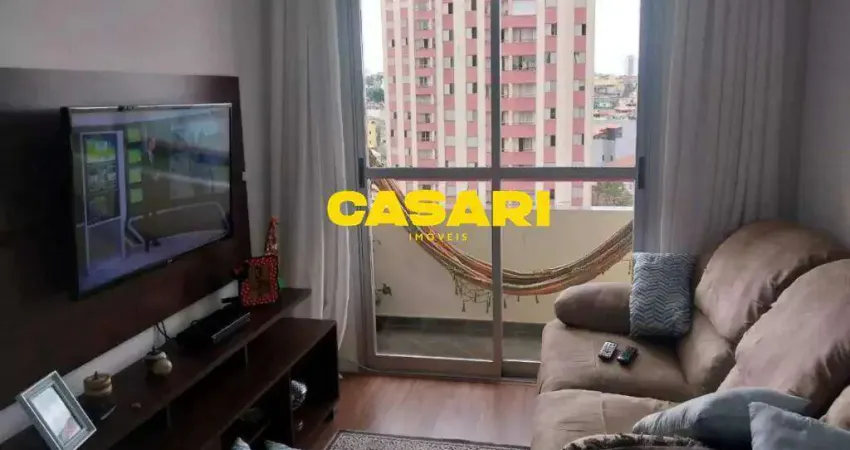 Apartamento com 2 dormitórios à venda, 56 m² - Jardim do Estádio - Santo André/SP