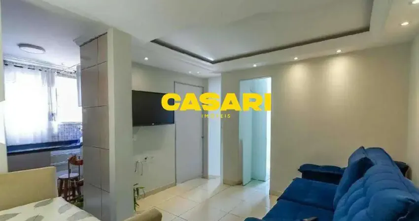 Apartamento com 2 dormitórios à venda, 48 m² - demarchi - são bernardo do campo/sp