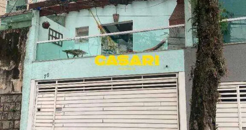 Sobrado com 2 dormitórios à venda, 103 m² - Vila Valparaíso - Santo André/SP
