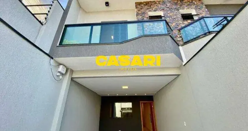 Sobrado com 3 dormitórios à venda, 131 m² - Vila Clarice - Santo André/SP