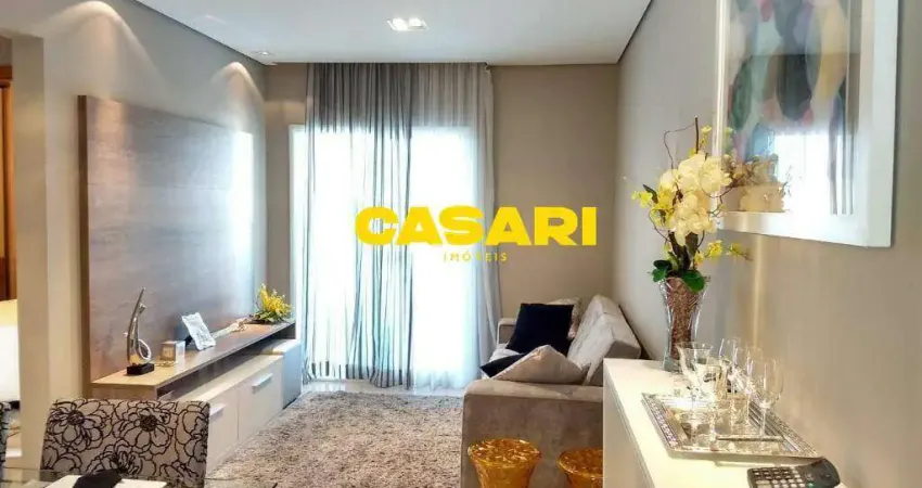 Apartamento à venda no Campestre – 2 dormitórios, 63 m² – Santo André/SP
