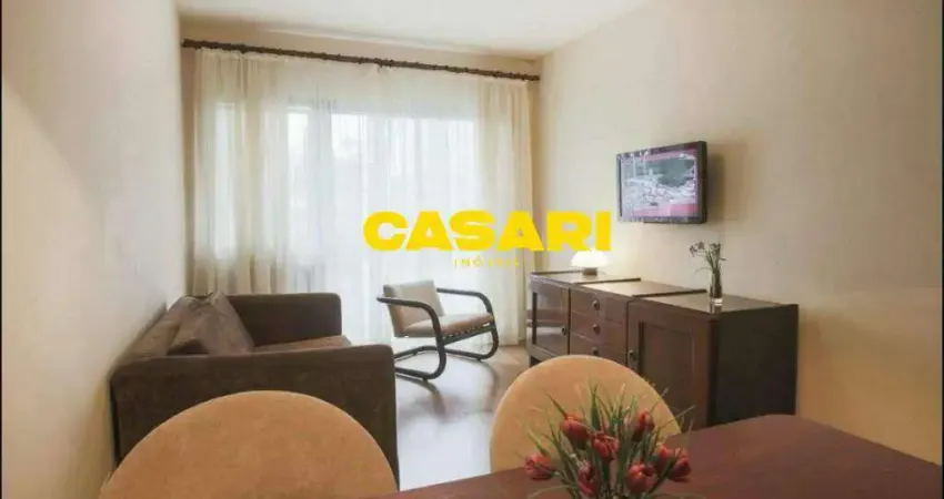 Apartamento com 1 dormitório à venda, 52 m² - Centro - São Bernardo do Campo/SP