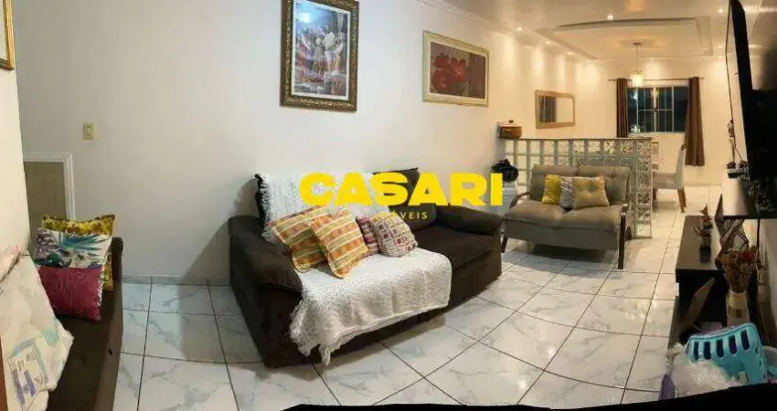 Sobrado com 3 dormitórios à venda, 158 m² - Casa Grande - Diadema/SP