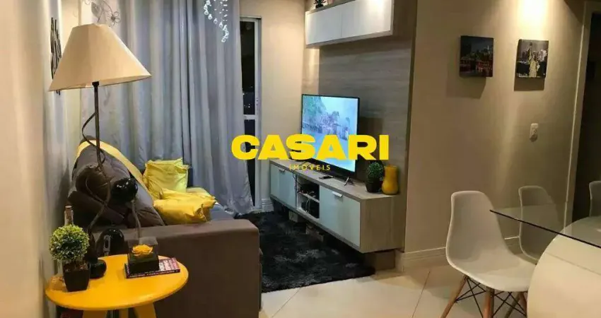 Apartamento com 3 dormitórios à venda, 60 m² - Parque Erasmo Assunção - Santo André/SP