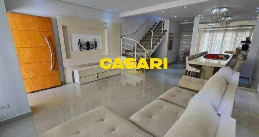 Sobrado com 3 dormitórios à venda, 167 m² - Assunção - São Bernardo do Campo/SP