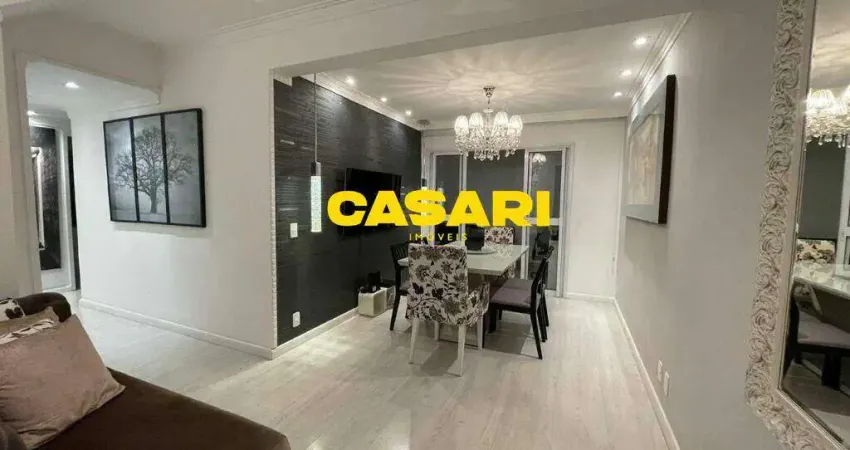 Cobertura com 4 dormitórios à venda, 194 m² - baeta neves - são bernardo do campo/sp