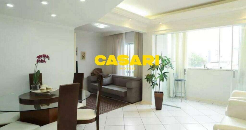 Apartamento mobiliado com 2 dormitórios à venda, 70 m² - Centro - São Bernardo do Campo/SP