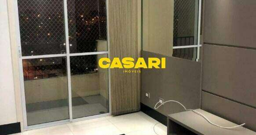 Apartamento com 2 dormitórios à venda, 49 m² - Vila Palmares - Santo André/SP