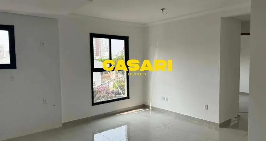 Apartamento com 2 dormitórios à venda, 54 m² - jardim bela vista - santo andré/sp