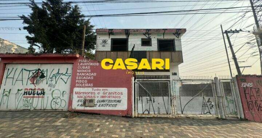 Terreno, 500 m² - venda ou aluguel - Rudge Ramos - São Bernardo do Campo/SP