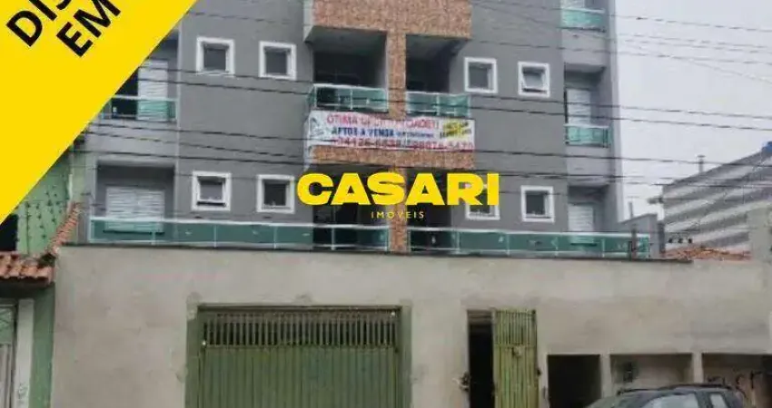 Apartamento com 2 dormitórios à venda, 45 m² - parque oratório - santo andré/sp