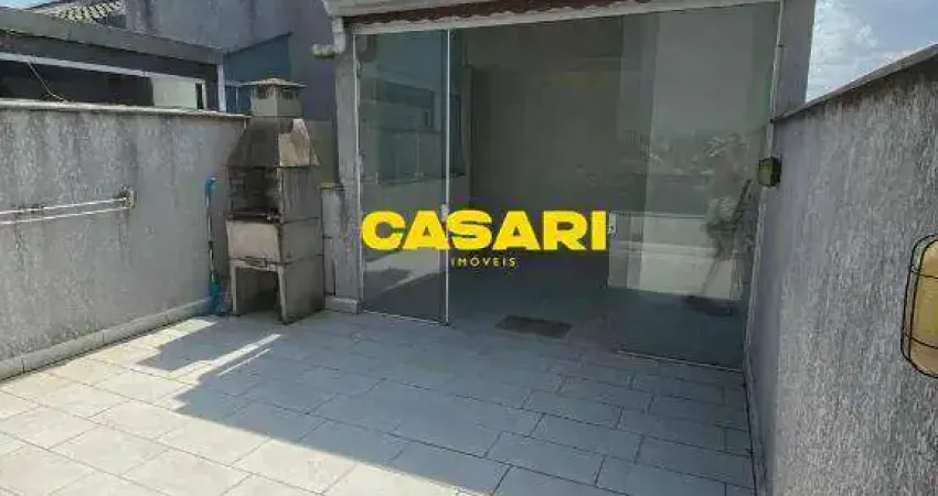 Cobertura com 2 dormitórios à venda, 128 m² - Parque Erasmo Assunção - Santo André/SP