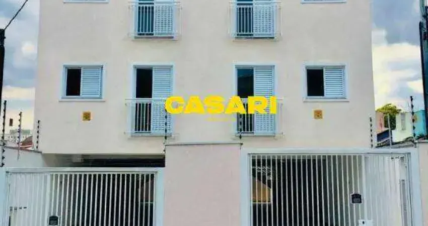 Apartamento com 2 dormitórios à venda, 48 m² - Jardim Santo André - Santo André/SP