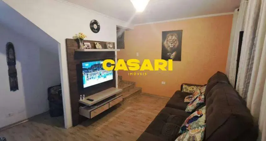 Sobrado com 3 dormitórios à venda, 133 m² - Rudge Ramos - São Bernardo do Campo/SP