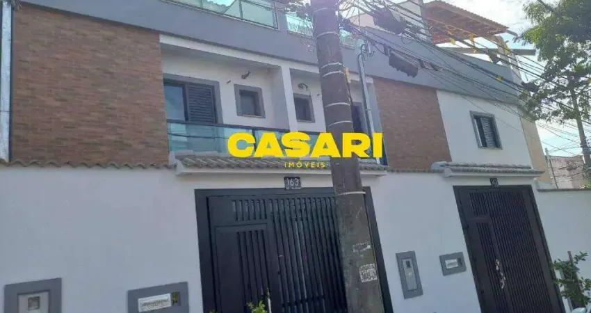 Sobrado com 3 dormitórios à venda, 156 m² - Vila Curuçá - Santo André/SP