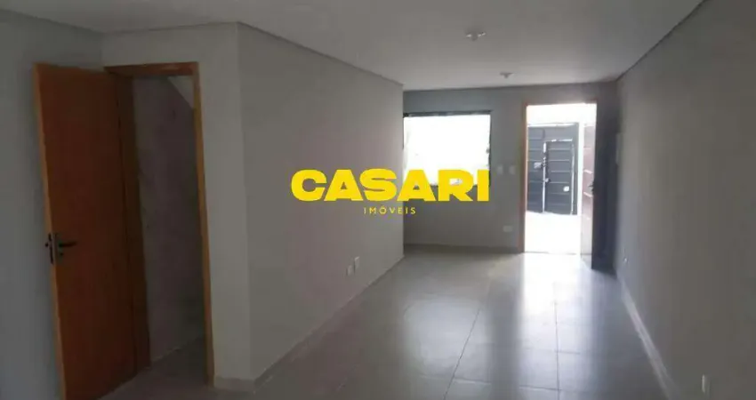 Sobrado com 2 dormitórios à venda, 70 m² - Vila Pires - Santo André/SP