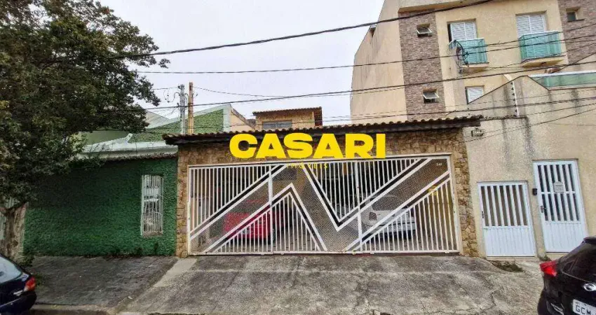 Casa com 3 dormitórios à venda, 174 m² - Vila Apiaí - Santo André/SP