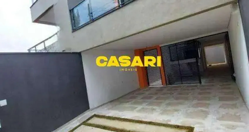 Sobrado com 3 dormitórios à venda, 197 m² - Jardim Paraíso - Santo André/SP