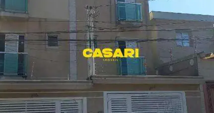 Cobertura com 2 dormitórios à venda, 73 m² - Vila Junqueira - Santo André/SP