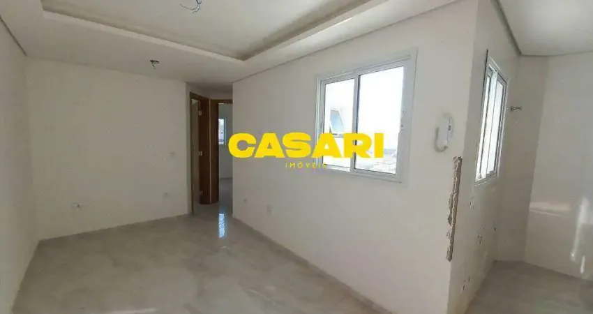 Cobertura com 2 dormitórios à venda, 54 m² - Jardim Progresso - Santo André/SP