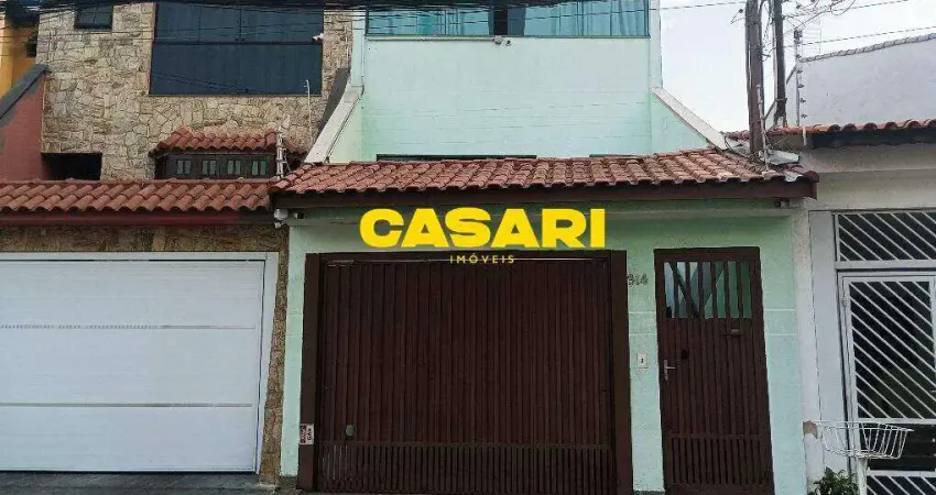 Sobrado com 3 dormitórios à venda, 240 m² - Jardim Las Vegas - Santo André/SP
