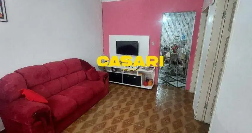 Casa com 2 dormitórios à venda, 128 m² - Vila Apiaí - Santo André/SP