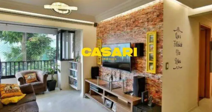 Apartamento com 3 dormitórios à venda, 92 m² - Vila Leopoldina - Santo André/SP