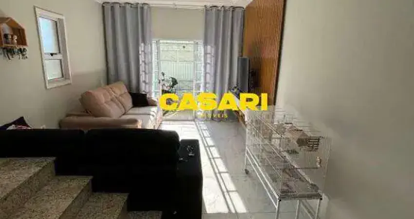 Sobrado com 3 dormitórios à venda, 200 m² - Jardim Jamaica - Santo André/SP