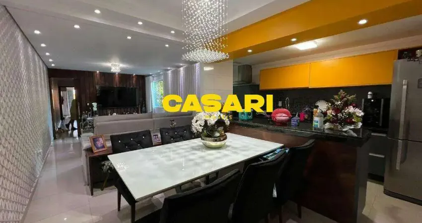 Cobertura com 3 dormitórios à venda, 200 m² - Vila Lucinda - Santo André/SP