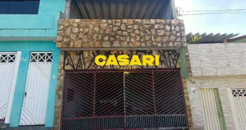 Casa com 2 dormitórios à venda, 140 m² - Vila Luzita - Santo André/SP