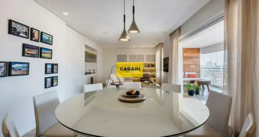 Apartamento com 2 suítes à venda porteira fechada, 155 m² - centro - são bernardo do campo/sp