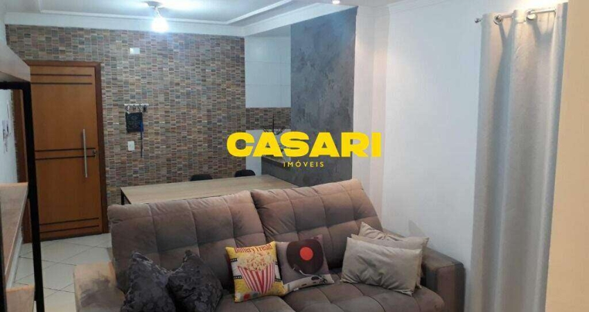 Apartamento com 2 dormitórios à venda, 70 m² - Paraíso - Santo André/SP