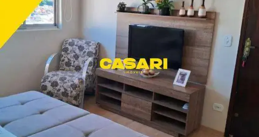 Apartamento com 2 dormitórios à venda, 60 m² - taboão - são bernardo do campo/sp