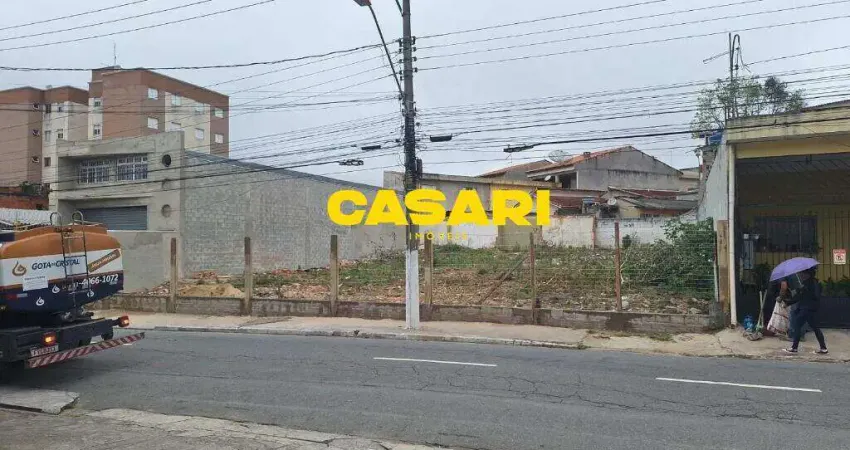 Terreno à venda, 633 m² - Vila Luzita - Santo André/SP