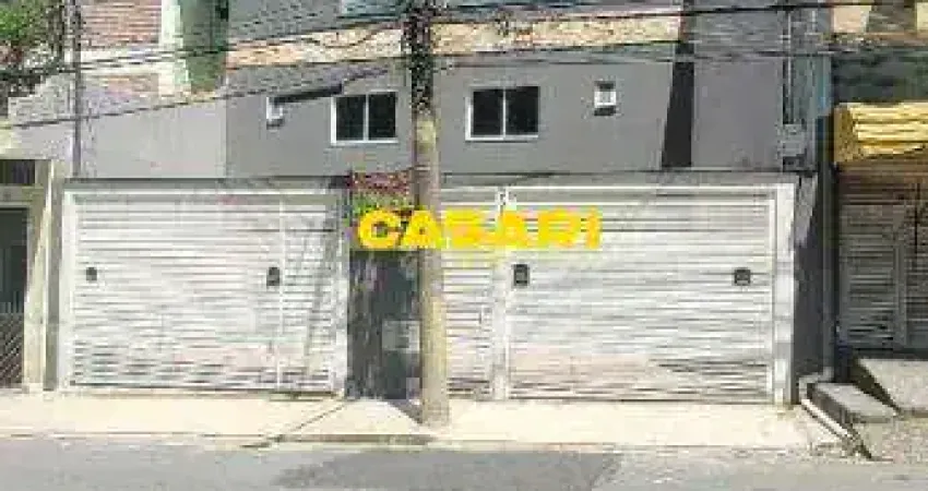 Sobrado com 2 dormitórios à venda, 80 m² - Vila Tibiriçá - Santo André/SP